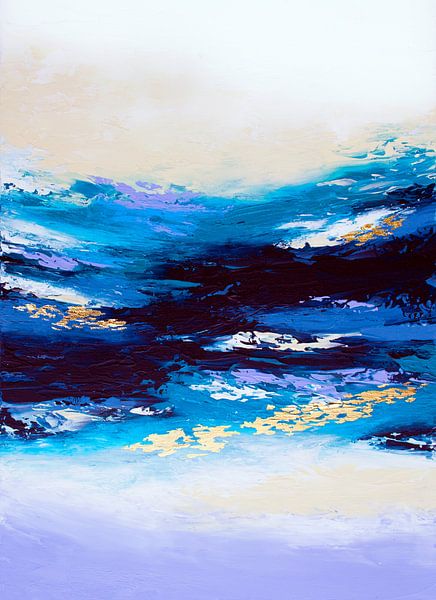 Coucher de soleil abstrait 2 par Alyson Storms