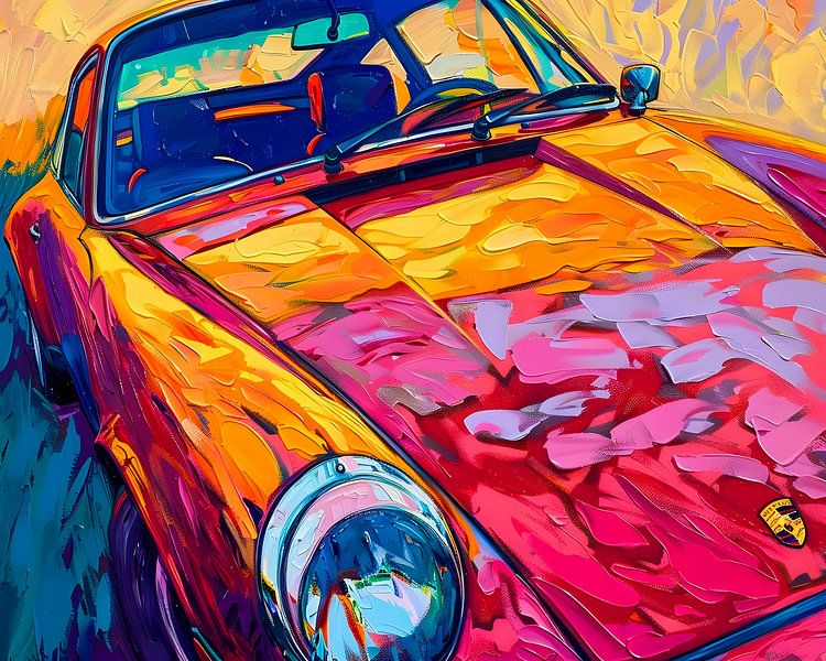Car art by But First Framing