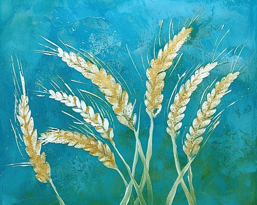 Brise dorée abstraite | Gilded Breeze