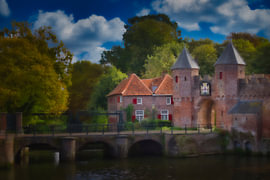 Stadspoort schilderachtig van Jaap Tanis