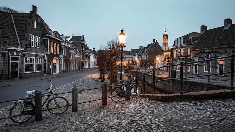 Amersfoort bei Nacht, Der Koppelpoort von AciPhotography