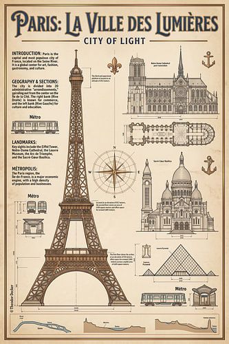 Paris – la Ville Lumière, France