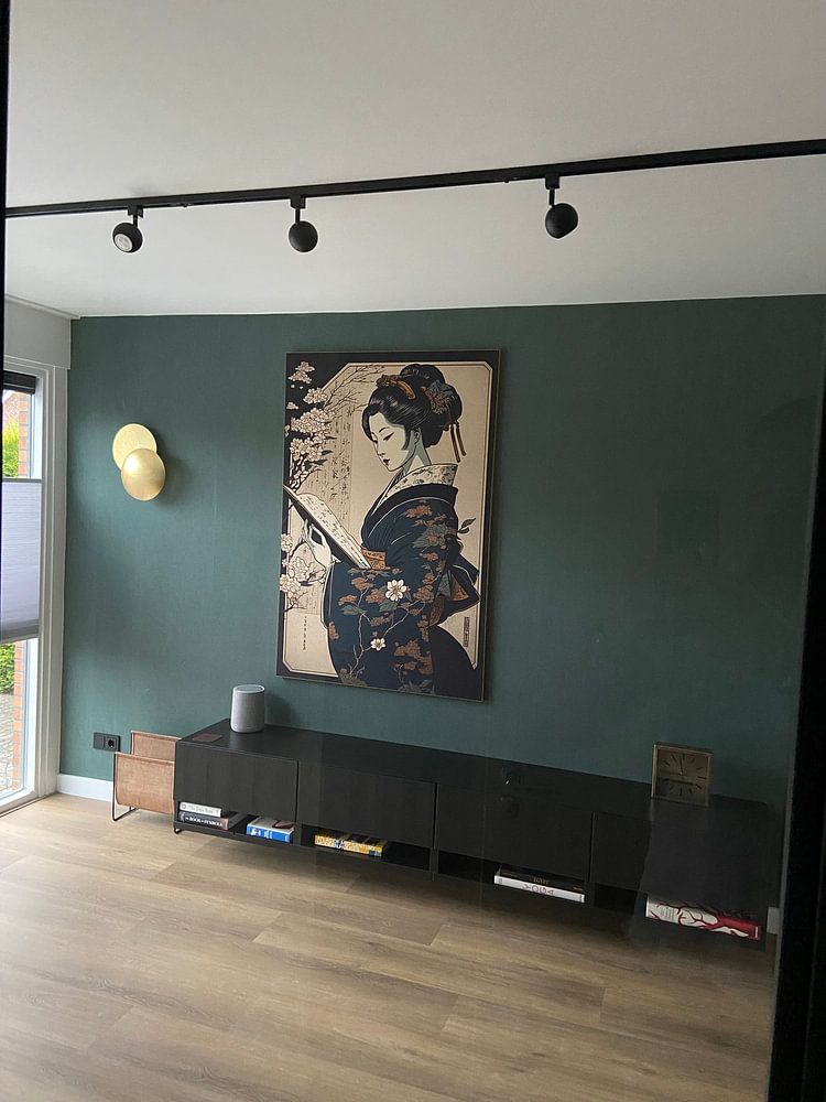 Betoverende Geisha, Harmonie van Schoonheid  van Hans-Peter Huber 