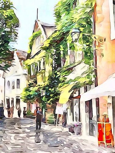 Meersburg aan het Bodenmeer, motief 2