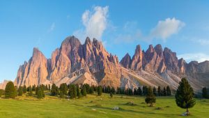 Geisler Gruppe in den Dolomiten