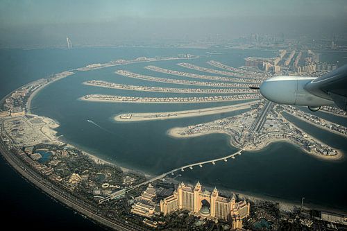 Palm Jumeirah, située à Dubaï, aux Émirats arabes unis