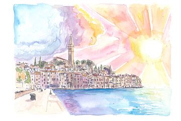 Beautiful Rovinj Istrian Peninsula waterfront dream