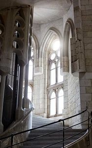 escalier sagrada famillia