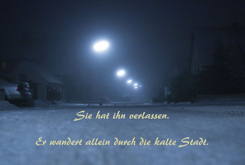 She left him. by Norbert Sülzner