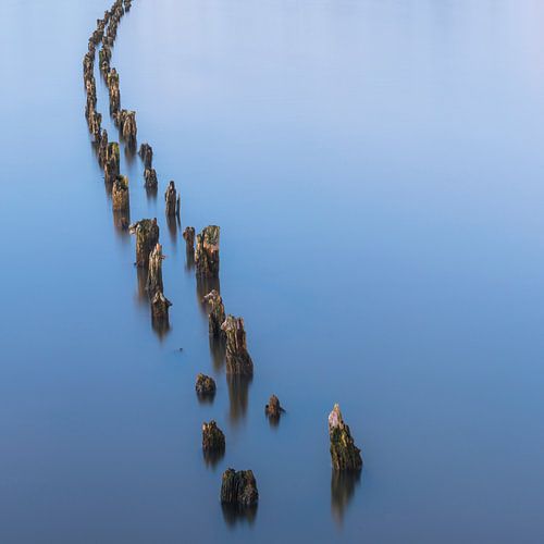 Alleen maar paaltjes