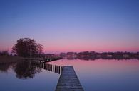 Sonnenaufgang im Herzen von Friesland von Wilco Berga Miniaturansicht