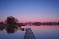 Sunrise in the heart of Friesland