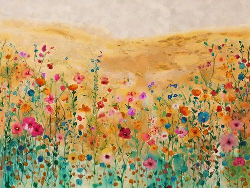 Terracotta Bloemenfluistering