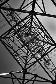 Beispiele für symmetrische Schwarz-Weiß-Industriefotografie. von eric van der eijk