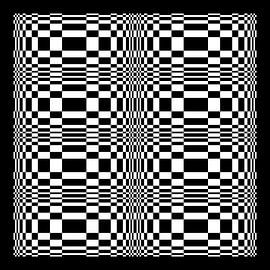 Optical Illusion Geometric Pattern by Marcio Pontes