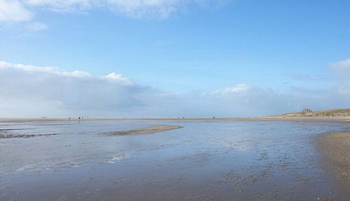 De stilte van het strand, Digitale penseelstreken op Maasvlakte-strand