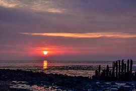 Waddenzee sunset