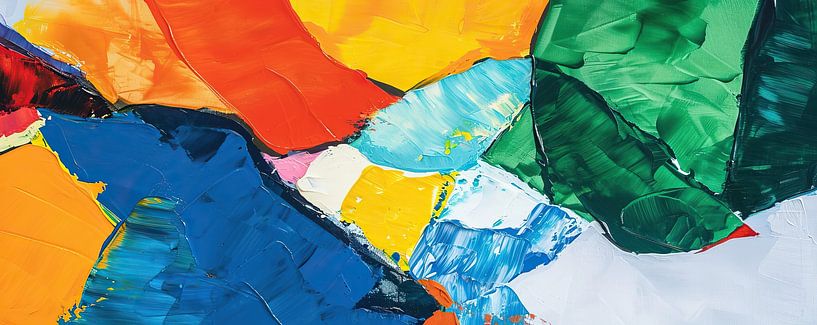 Abstrakt Bunt von Kunst Laune