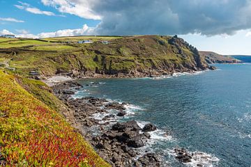 Coast at Cape Cornwall by Sabine Wagner