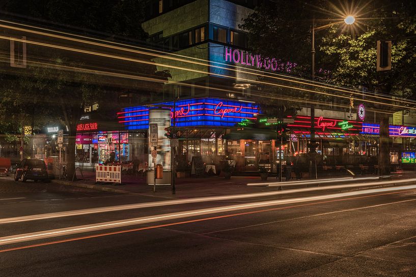 Berlin bei Nacht von Willem Woudenberg / Photobywim