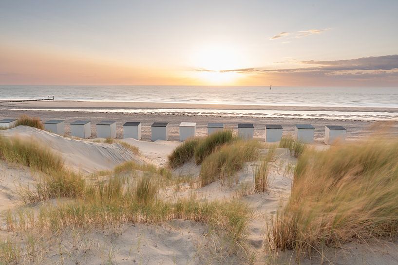 Beautiful sunset by Louise Poortvliet