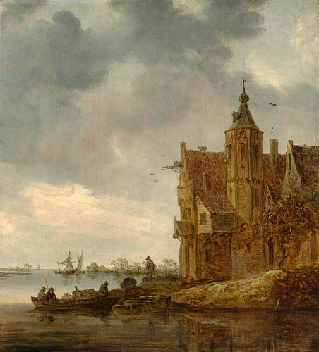 Landhuis aan het Water, Jan van Goyen