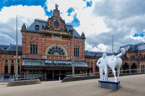 Groningen main railway station by Evert Jan Luchies