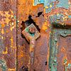 Urbex - Detail of old rusty door by Photo Henk van Dijk