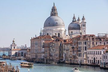 Venetië - Canal Grande en Basilica di Santa Maria della Salute van t.ART