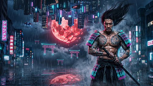 Neon Samurai, Japon