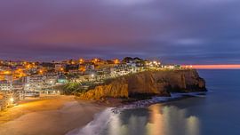 Lever du soleil à Carvoeiro, en Algarve, au Portugal