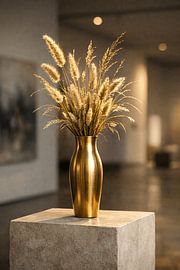 Wild Grasses in Brass — Gold Attracts Gold