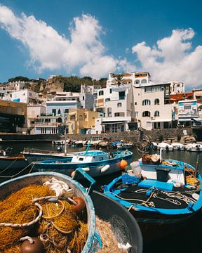 Fishing port of Sant'Angelo on the Italian island of Ischia by Michiel Dros