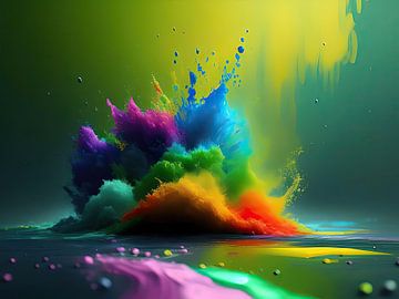 Colorful Splash (Serie) (a.i. art)