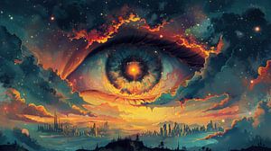 Das Auge der kosmischen Morgenröte