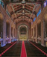 The Sanctuary of Temple Emanu-El in New York City
