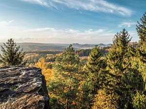 Großer Zschirnstein, Sächsische Schweiz - Gebiet der Steine