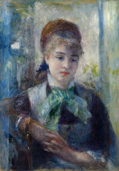 Porträt von Nini Lopez, Pierre-Auguste Renoir von Meisterhafte Meister