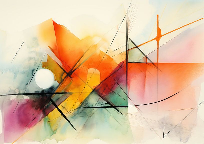 Minimalistisch Abstrakt 80981 von Abstraktes Gemälde