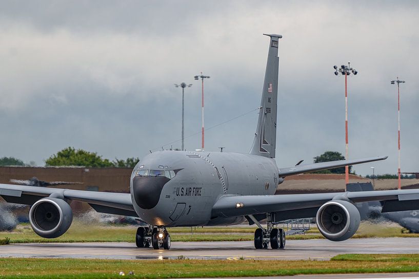 Boeing KC-135T Stratotanker de l'armée de l'air américaine. par Jaap van den Berg