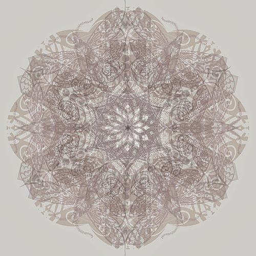 Kaleidoscope, taupe von Rietje Bulthuis