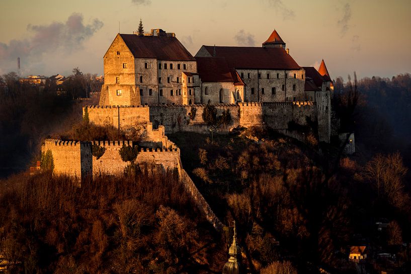 Burghausen on the Salzach by altmodern