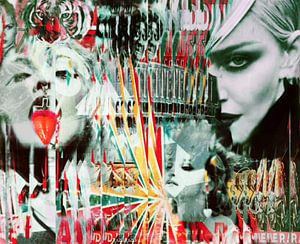 Madonna Zirkus Dadaismus Pop Art PUR von Felix von Altersheim