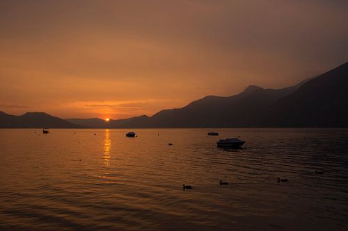 Good night Lake Iseo