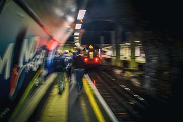 Londen Metro van Peter Nackaerts
