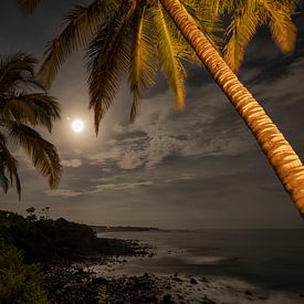 Evening shot from Punta Franca in Panama by Leon Doorn