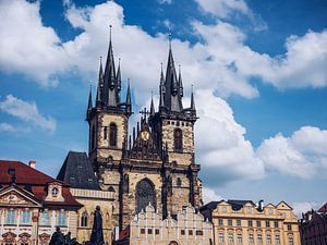 Prague – Týn Church van Alexander Voss
