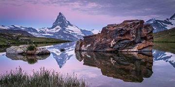Stelisee - Matterhorn von Alpine Photographer