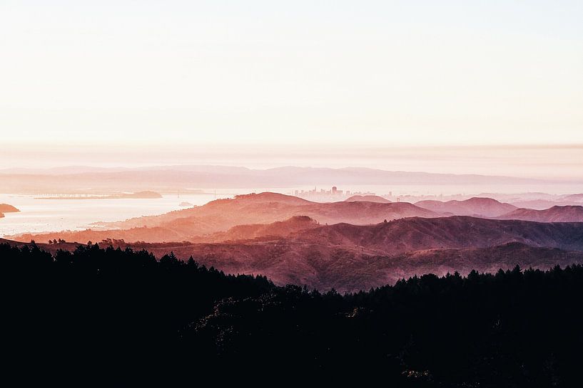 Skyline der Stadt von Walljar