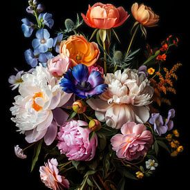 Midnight Bloom van Marianne Ottemann - OTTI